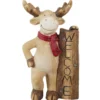 RENNE AVEC PANNEAU WELCOME ET MUSIQUE 31X15X55CM