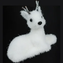 RENNE FLOQUE BOIS H.12CM