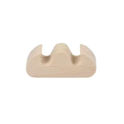 REPOSE PINCEAUX EN BOIS AVEC 2 ENCOCHES 7X2X3CM