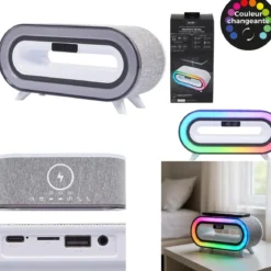REVEIL ENCEINTE MULTIFONCTIONS