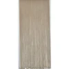 RIDEAU DE PORTE COTON POLYESTER FICELLE TRESSEE 90X200 JUTE