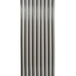RIDEAU DE PORTE PLASTIQUE 90X220CM TAUPE BLANC