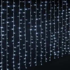 RIDEAU FACADE L.90CM 150 LEDS BLANC FROID