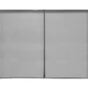 RIDEAU MOUSTIQUAIRE AIMANTE BAIE VITREE 300X220CM GRIS