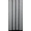 RIDEAU MOUSTIQUAIRE FIBRE DE VERRE 4 FIXATIONS 100X230 NOIR