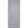 RIDEAU PORTE CHENILLE 90X210CM GRIS BLANC