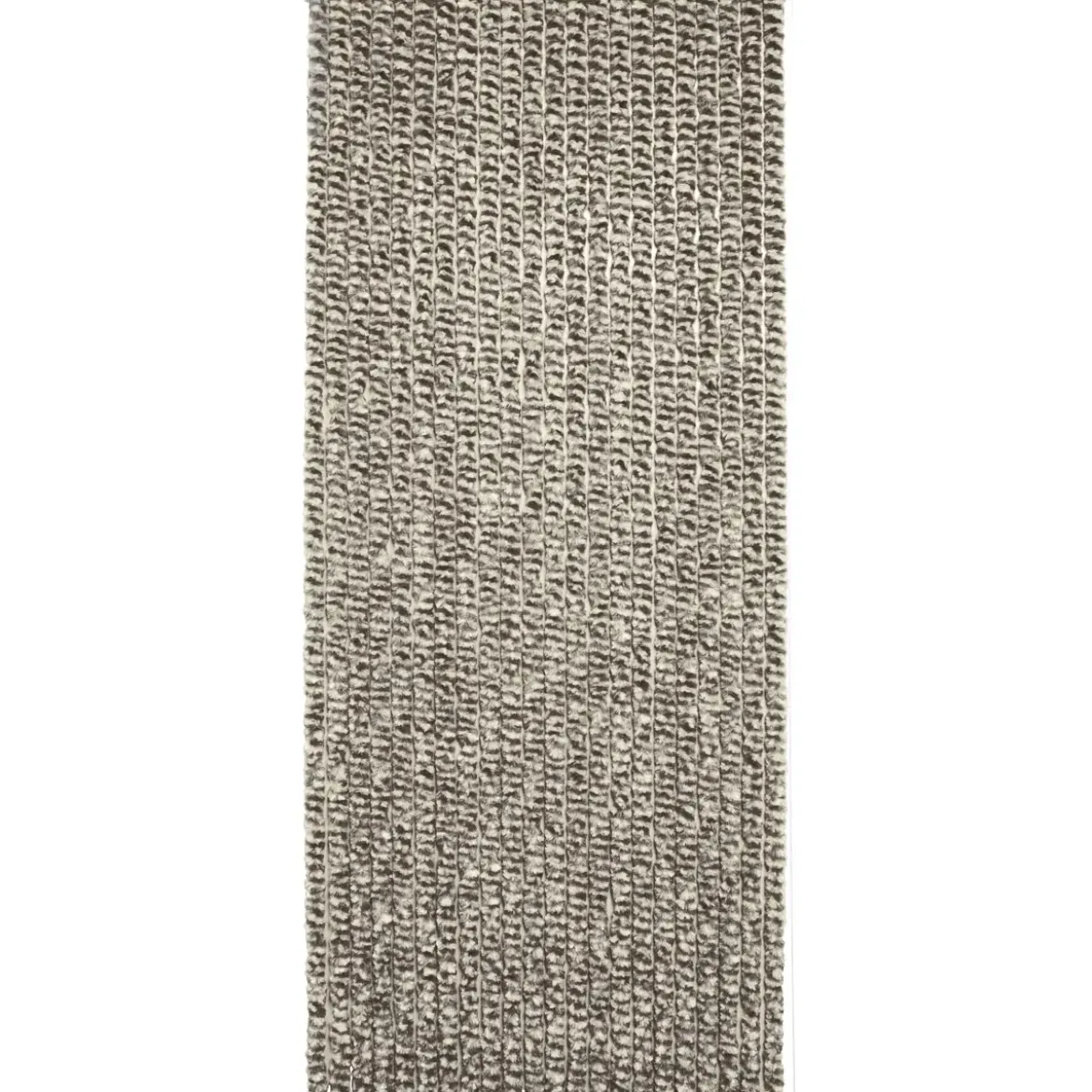 RIDEAU PORTE CHENILLE 90X210CM TAUPE BEIGE