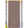 RIDEAU PORTE LANIERES PVC PRESTIGE 90X210CM TAUPE