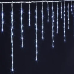 RIDEAU STALACTITE 480 LEDS BLANC FROID
