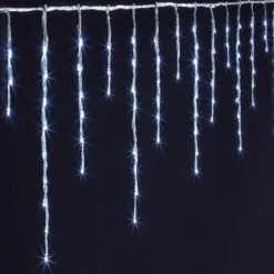 RIDEAU STALACTITE 360 LEDS BLANC FROID