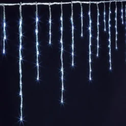 RIDEAU STALACTITE 360 LEDS BLANC FROID
