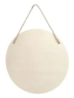 ROND BOIS A SUSPENDRE ET A DECORER 20X0.4CM