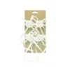 ROSE ET RUBANS POUR POIGNET OU BOUTONNIERE X4 PIECES