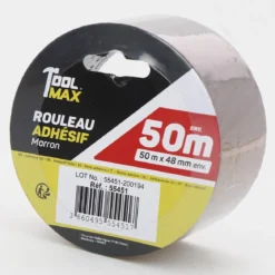 ROULEAU ADHESIF HAVANE 50M