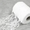 ROULEAU DENTELLE 10 CM X 10M BLANC