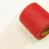 ROULEAU TULLE UNI 8CM X 20M ROUGE