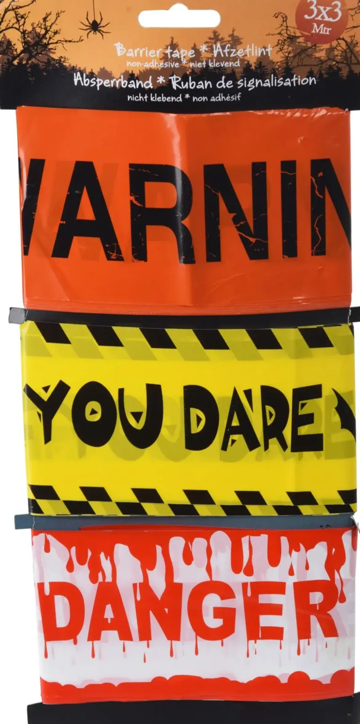 RUBAN HALLOWEEN 3X3M