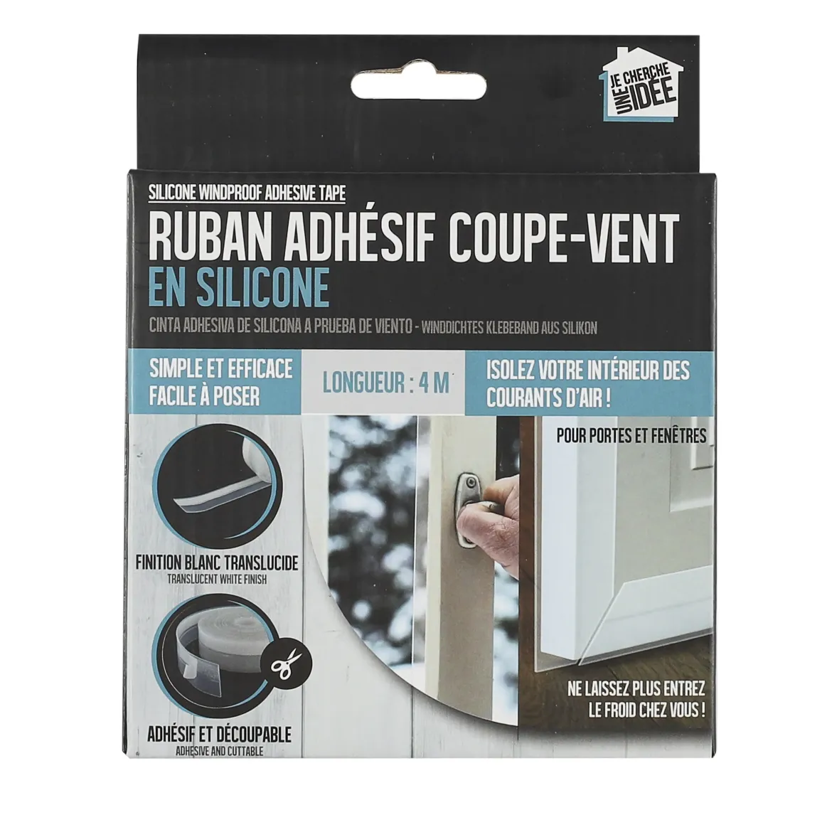 RUBAN ADHESIF COUPE VENT L.4M