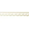 RUBAN DENTELLE COTON ECRU BRELOQUE 1CMX2M