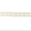 RUBAN DENTELLE COTON ECRU FLEUR 1CMX2M