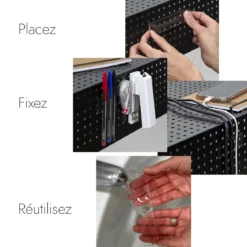 RUBAN GEL ADHESIF DOUBLE FACE 1 METRE