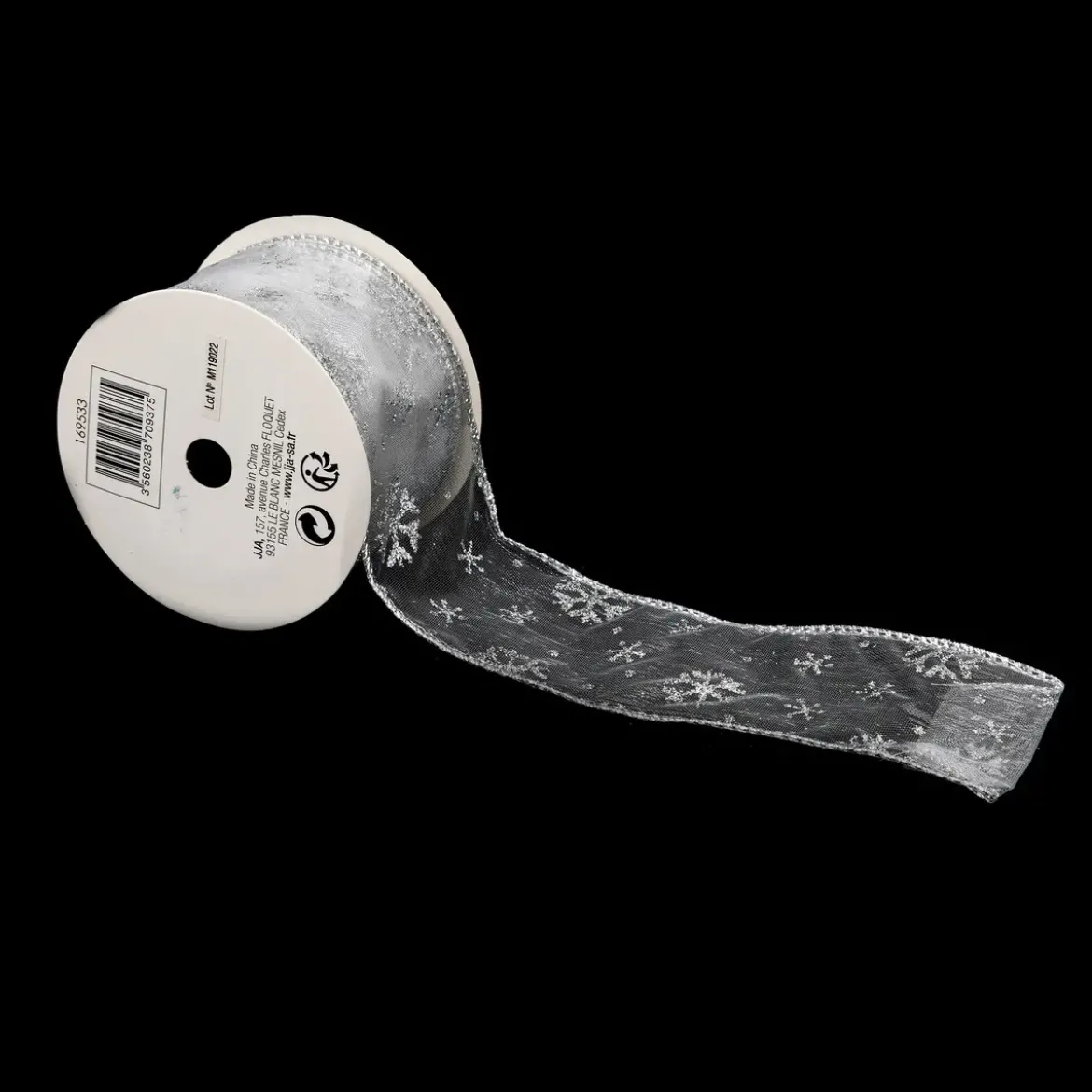 RUBAN TEXTILE IMPRIME 5CMX3M