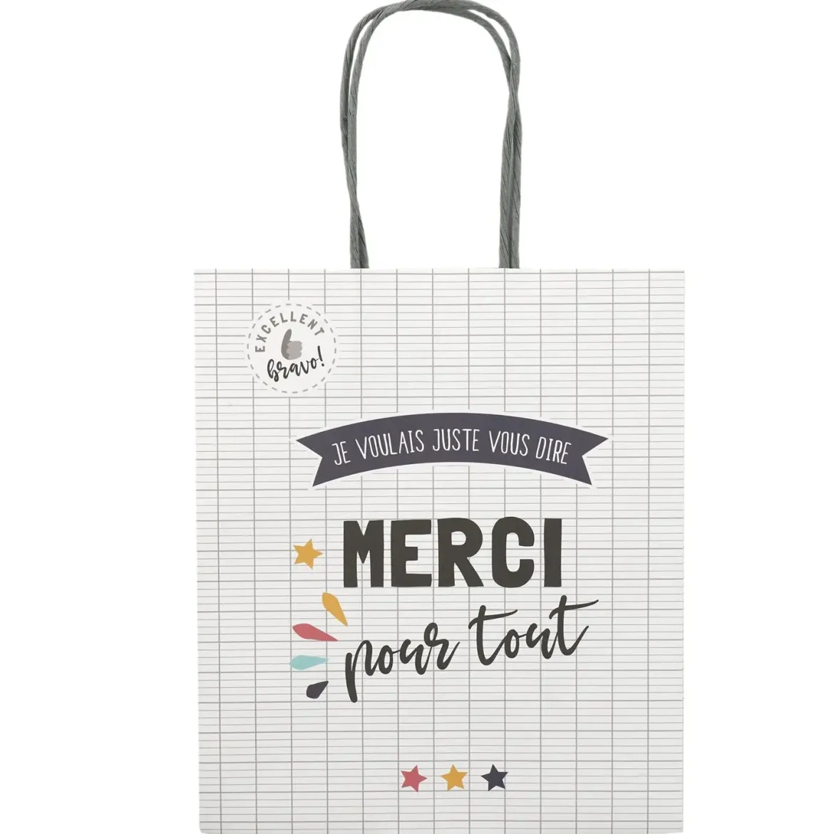 SAC CADEAU MERCI MAITRESSE