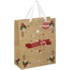 SAC CADEAU NOEL KRAFT D.26.7X12.5X33CM