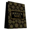SAC KDO TEINTE MASSE JOYEUX NOEL GF 32X40CM