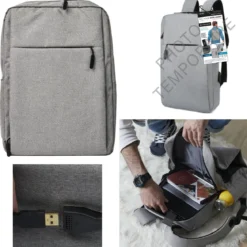 SAC A DOS ORDINATEUR AVEC BRANCHEMENT USB