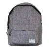 SAC A DOS UNISEXE EN TEXTILE GRIS DE MARQUE KINSTON