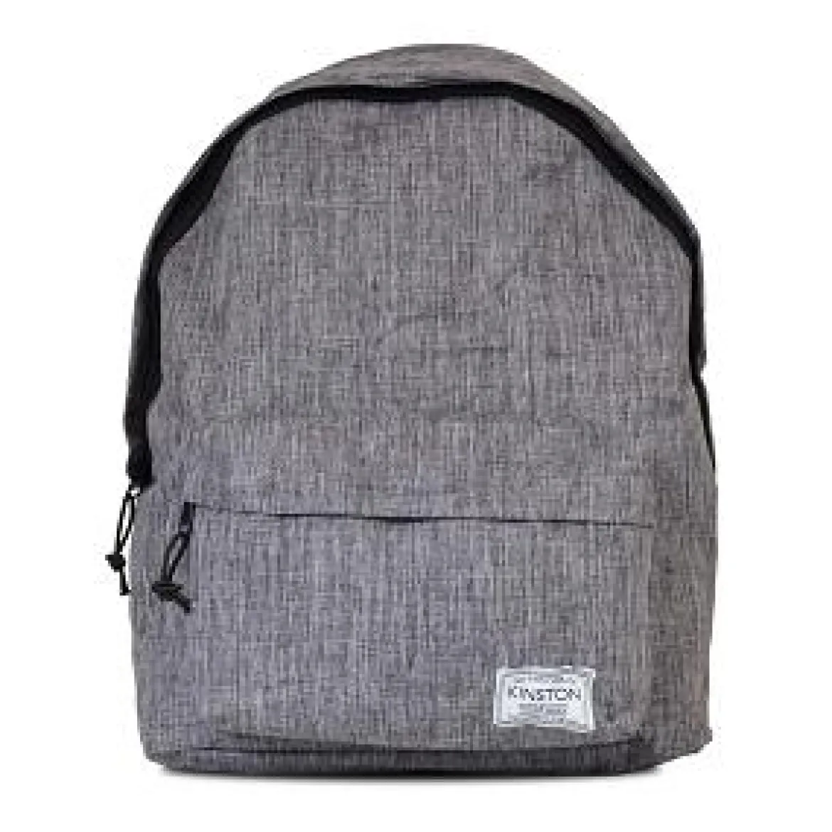 SAC A DOS UNISEXE EN TEXTILE GRIS DE MARQUE KINSTON