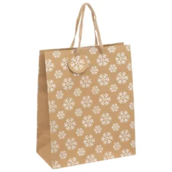 SAC CADEAU KRAFT HOLOGRAPHIQUE D.26.7X13.7X33CM
