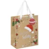 SAC CADEAU NOEL KRAFT D.17.8X9.8X22.9CM