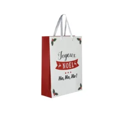 SAC CADEAU NOEL 21.5X8X28.5CM