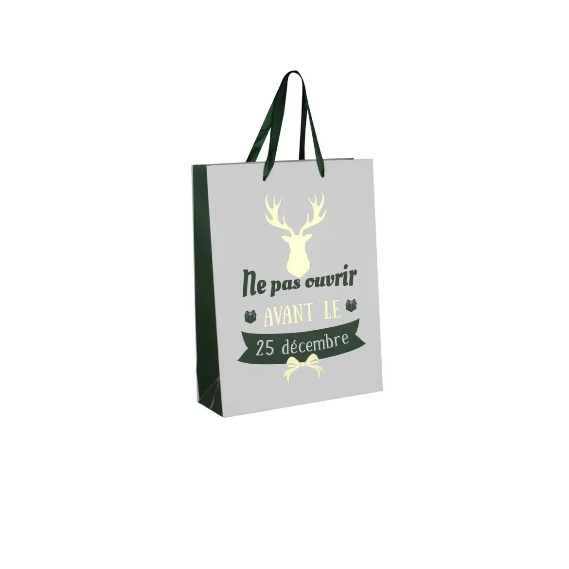 SAC CADEAU NOEL 21.5X8X28.5CM