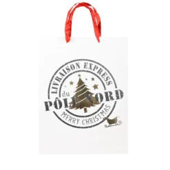 SAC CADEAU NOEL 28X8X37CM