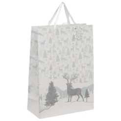 SAC CADEAU SOUFFLE POLAIRE D.33.1X15X46CM