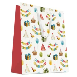 SAC CADEAUX ANNIVERSAIRE 26X32CM