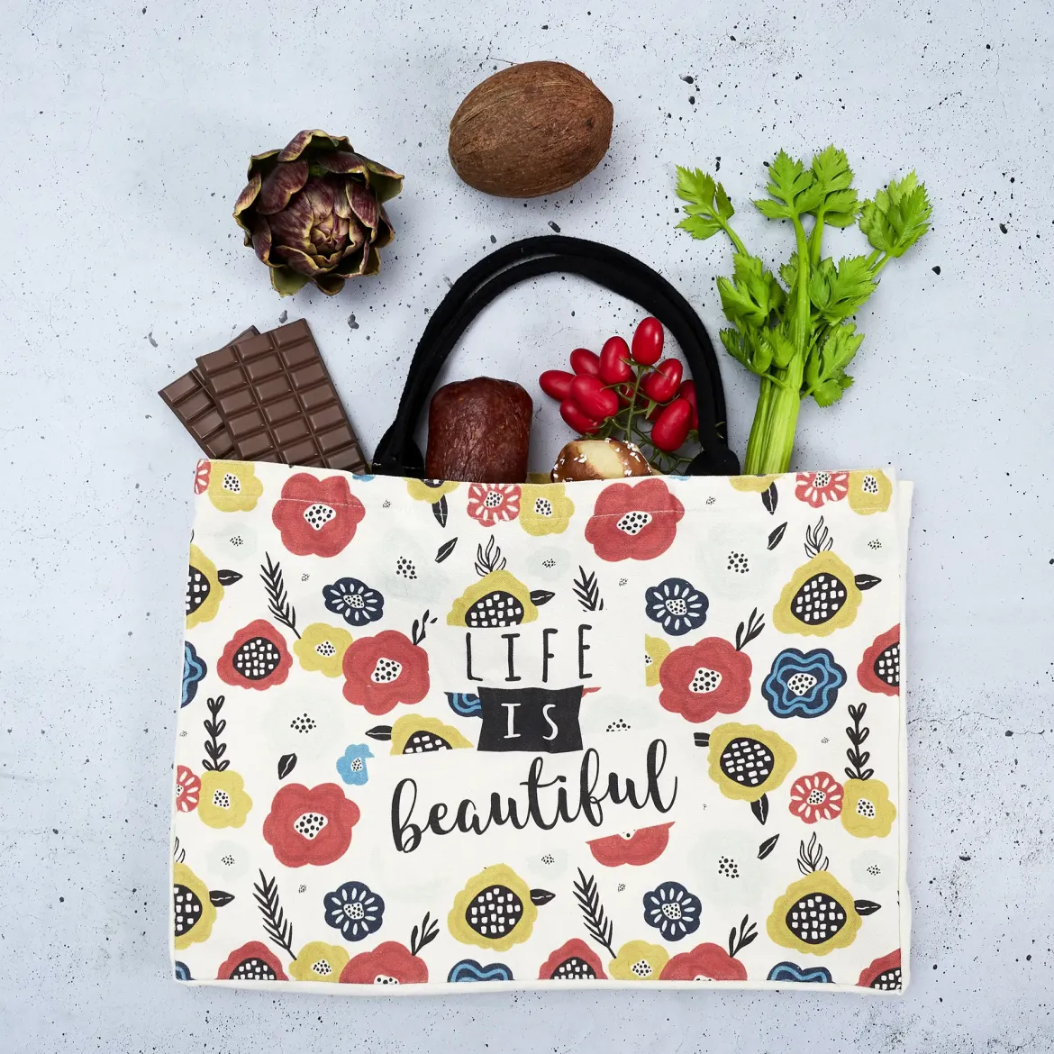 SAC COTON LIBERTY 42X58CM