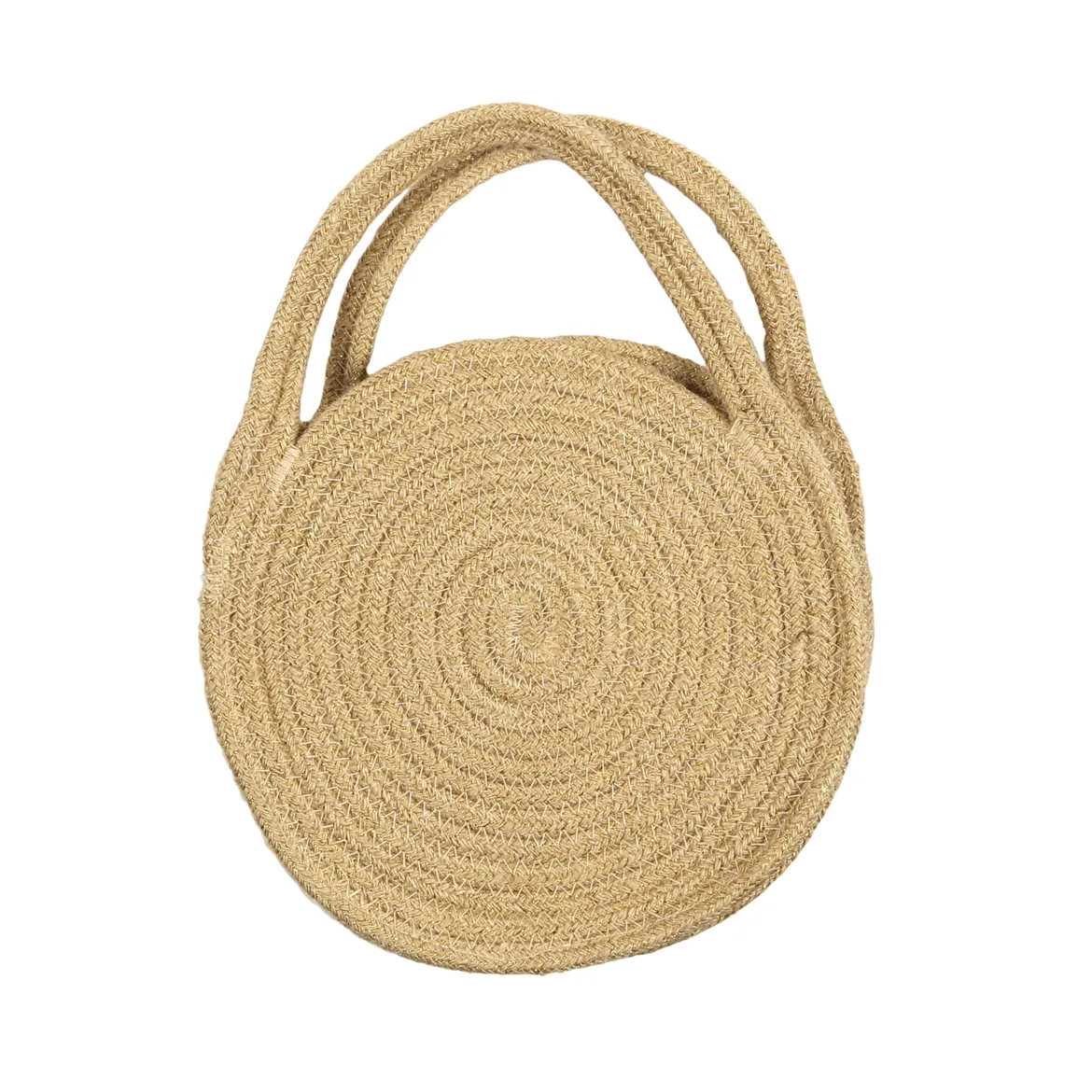 SAC EN JUTE ROND D23CM