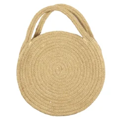 SAC EN JUTE ROND D28CM