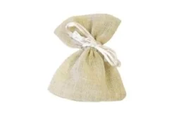 SACHET TOILE PASTEL X4 PIECES IVOIRE