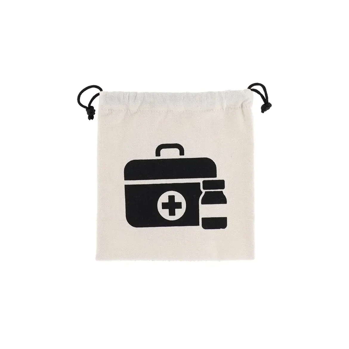 SAC MEDICAMENTS VOYAGE IMPRIME NATUREL