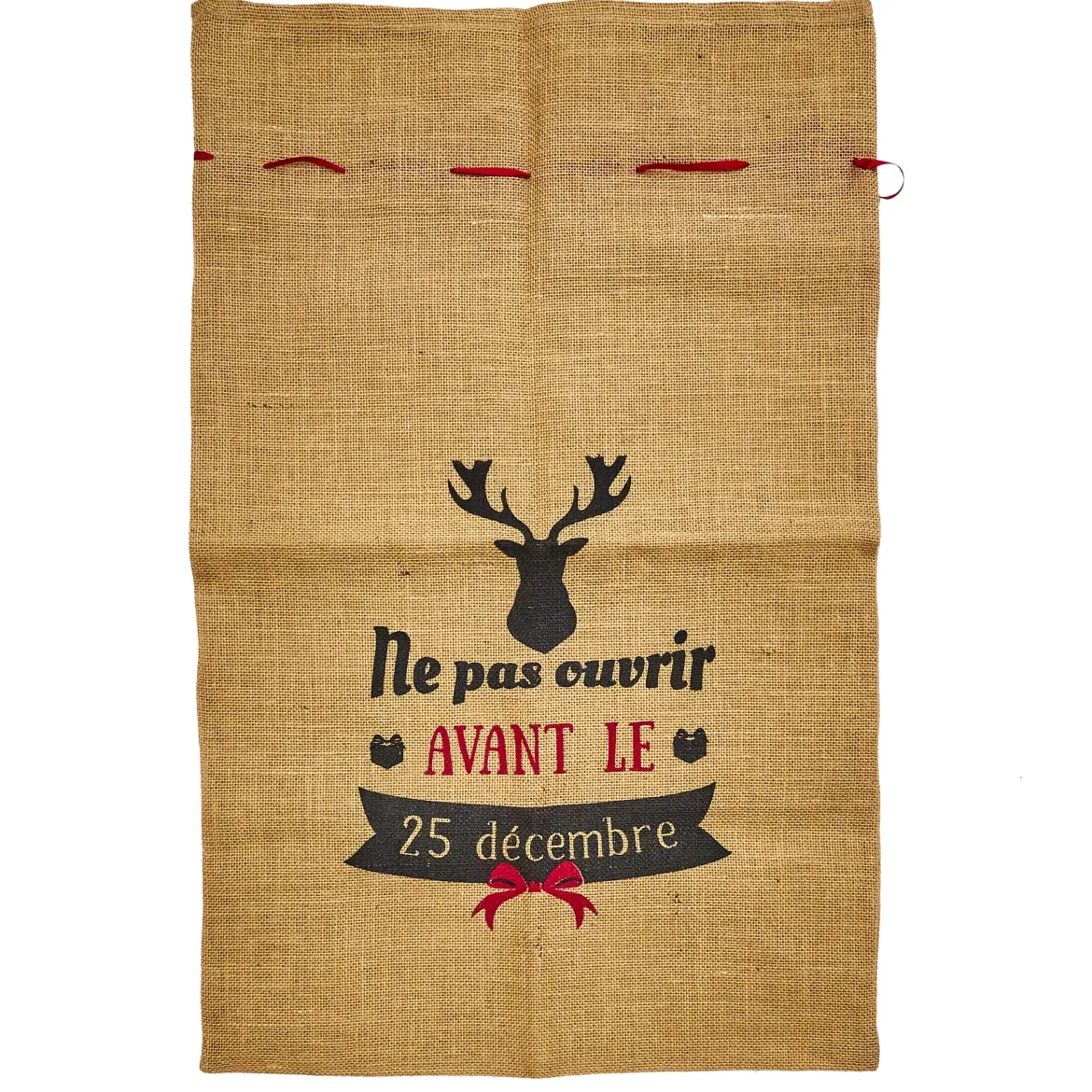SAC NOEL PAS OUVRIR AVANT 25 DECEMBRE