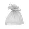 SAC ORGANSA 8X10CM X10 PIECES BLANC