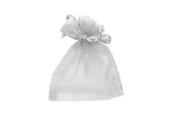 SAC ORGANSA 8X10CM X10 PIECES BLANC