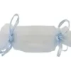 SAC ORGANZA FORME BONBON X6 PIECES BLEU