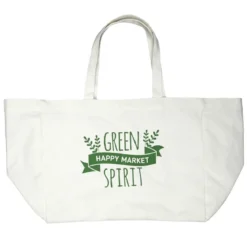 SAC SHOPPING MULTIPOCHE COTON 40X21X29.5CM