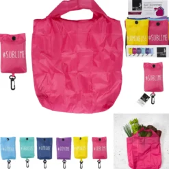 SAC SHOPPING PLIABLE HASHTAG 42X58CM